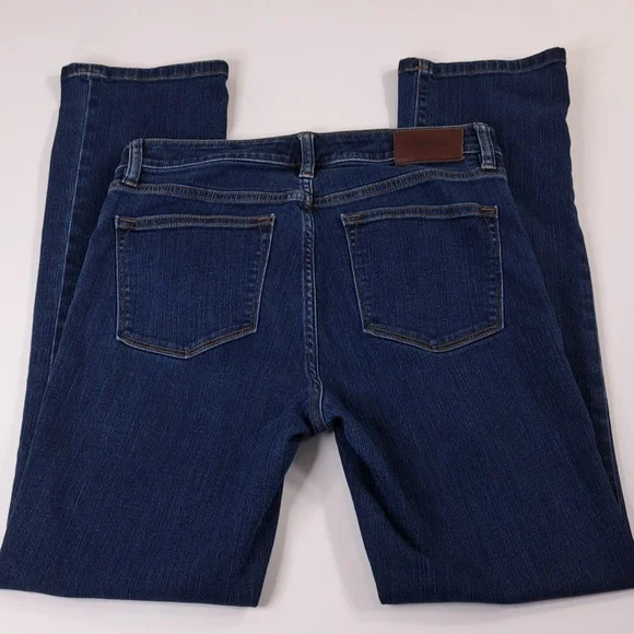 Lauren Ralph Lauren Modern Straight Curvy Blue Jeans Size 4 - Picture 9 of 17